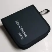 Disc Collection Durable CD/DVD Storage Case (40 Disc), 40Pc CD/DVD Storage Case