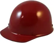 MSA Skullgard Cap Style Hard Hat - Custom Painted Maroon