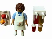 Playmobil,DRINK VENDOR with DRINK DISPENSER,DRINK CUPS,SUNDAES,SERVING TRAY