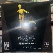 Gentle Giant Star Wars Animated C-3PO With Jawa Maquette Statue 881 / 4,500 NIB