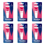 6x Vaseline Lip Therapy 10g Moisturising Balm Tube For Chapped/Dry Lips Tinted