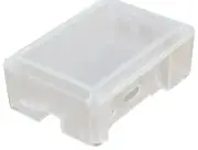 CASE, FOR RASPBERRY PI 3B, 2B, B CLEAR, BODY COLOUR TRANSPARENT, E FOR CYNTECH