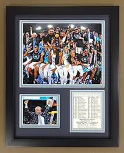 Legends Never Die NCAA North Carolina Tar Heels Framed Double Matted Photo