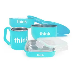 ThinkBaby BPA Free 無毒不銹鋼兒童餐具組不鏽鋼餐具組