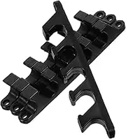 WHAMVOX 4pcs Plastic Brackets for Outdoor Folding Chairs Position Back Support Adjuster for Lawn Furniture Patio Use Lightweight Weatherproof Space Efficient Design
