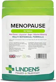 Menopause Formula 60 Tablets Red Clover Sage Liquorice Ginseng