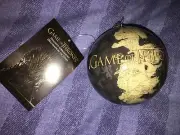 Game of thrones kurts alder map of westeros glass Bauble christmas ornament
