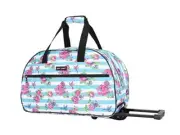 Betsey Johnson Unisex Carry-On Luggage Collection 2 - Roller Duffle Bag