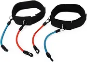 Set Resistance Band Set for Heavy Exercise Bands with Carry Bag for Taekwondo Basketball Gymnastics and Injury