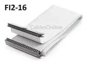 CablesOnline 16" IDE 44Pin Amiga A1200/A600/ Laptop 2.5" Hard Drive Ribbon Cable