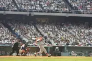 Baseball World Series Baltimore Orioles Boog Powell In Action 1966 OLD PHOTO