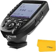 Godox XPro-N TTL Nikon Trigger 2.4G Wireless Camera Flash Transmitter fit for Nikon D3 D5 D5300 Cameras with Large LCD Screen Design 5 Dedicated Group Buttons 11 Customizable Functions (XPro-N)