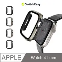 在飛比找PChome24h購物優惠-魚骨牌 SwitchEasy Apple Watch 41m