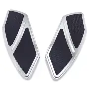 Arc Edge Rear Passenger Foot Board Floorboard For Harley Softail Touring chrome