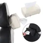 Car Decoration Organizer Leather Napkin Bag Paper Cover Tissue Storage Box