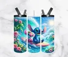 Stitch & Angel - 20oz Dual Lid Drink Bottle