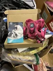 Poy Pet Dog Harness Black, No Pull X-Small Adjustable, Open Box
