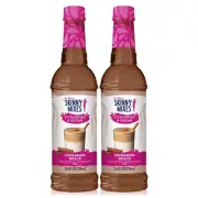 Jordan's Skinny Syrups Cinnamon Dolce Coffee Syrup Sugar Free Zero Calorie Dr...