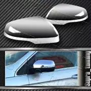 Chrome ABS For 2015-2018 Ford Edge Side Mirror Cover Cap Trim W/Signal Cut LH+RH