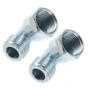 2 Pcs Gas Stove Universal Joint Pipe Accessories Propane Inlet Joints Adapter