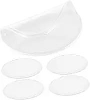 OATIPHO 5pcs Silicone Eyelash Extension Pads Reusable Eye Pads for Lash Extensions Static Lash Holder Tool Stable and Versatile Beauty Supply for Precise Application
