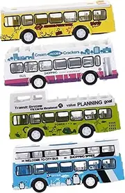 ZUNOXAZ 4Pcs Scale Pull Back Vehicles for Promotes Hand Eye Coordination and