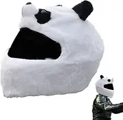 Motorcycle Helmet Plush Helmet Protective Cover Fabric Cover for Motorcycle Helmet Cover Funny Plush Full Face Helmet Protective Cover for Against Dust, Shock & Scratches