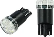 NNNB-005 6-Light LED Wedge Bulb, T10 Diffusion Lens, Replaces Genuine Bulb, Energy Saving, Heavy Duty