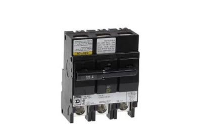 433428 Square D Circuit Breakers, QO Series Miniature Circuit Breaker 240V 125A