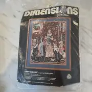 VTG DIMENSIONS NEEDLEPOINT KIT #2128 “CLUNY L’ODORAT” By T. Glenn (1980)