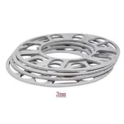 4PCS Universal 3mm 5mm 8mm 10mm Aluminum Car Wheel Spacer Spacer Plate Fits 4x100 4x114.3 5x100 5x108 5x114.3 5x120 Wheel Parts