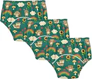 Caihoyu Baby Girls Training Potty Underwear Leakproof Overnight Training Pants Potty Training Underwear for Kids 3T Cute Animals Pattern