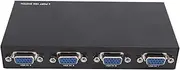 4 in 1 Out VGA Switch for PC TV Monitor, Flexible VGA Connection, Design, Multi Purpose Application