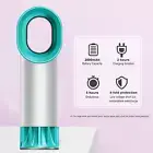 Portable Rechargeable Fan Air Cooler Mini Desk USB Fan Bladeless