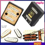 CRAZY GUITAR PICKUPS KIT ALNICO 5 VINTAGE VOICED TONE 單線圈拾音器