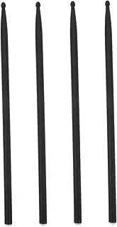HYTROVE 4pcs Lightweight Carbon Fiber Drumsticks Performance Percussion Sticks with Comfortable Grip for Easy Drumming Practice Durable and Portable Design for All Drum Types