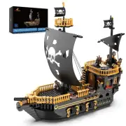JMBricklayer 40108 Pirate Ship Model Building Sets for Kids Ages 8+/Adults - ...