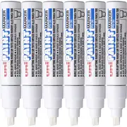 Uni-Ball PX30 Box 6 Paint Marker Chisel Tip 8mm Bold (White)