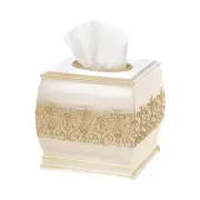 Shannon Tissue Box Cover Square - Decorative Tissue Box Holder for Bathroom -...