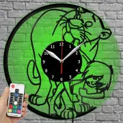 LED Clock The Jungle Book Vinyl Record Wall Clock Led Light Wall Clock 3442