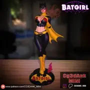 Bat Girl Statue 3D Print Unpainted/Unassembled