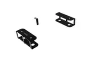 VIVO Universal Under Desk Laptop Storage Mount, Tablet Mounting Brackets, Under Table Hidden Docking Station Holder, Multimedia Device Mount, 3 Parts, Mount-UDLS1
