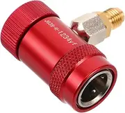 FELTECHELECTR Ac Connector Quick Disconnect for Air Conditioning Safe Reliable Filler Valve for Cars