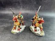 Warhammer Age Of Sigmar Stormcast Eternals Dracothian Guard x2 Well Painted