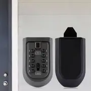 Outdoor Wall Mount Spare Key Safe Box Lock Holder Water Weather Proof
