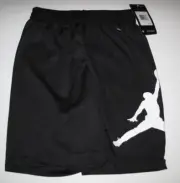Jordan Jumpman Big Boy's S Black White Logo Jump Man Logo Shorts Short Pants