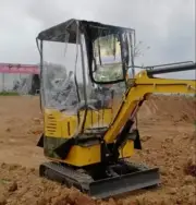 1X Mini Excavator Rain Cover Suitable for 1 Ton & 1.2 Ton Mini Excavator Diggers