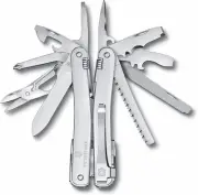 Victorinox Swiss Tool Spirit MX Clip Multi-Tool, Silver