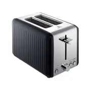 Baccarat The Toasty Slice 2 Slice Toaster 29.0X16.3X19.0cm Black