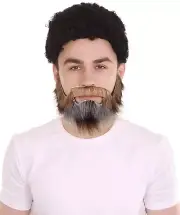 80's Painter Full Beard and Mustache Set M-1099